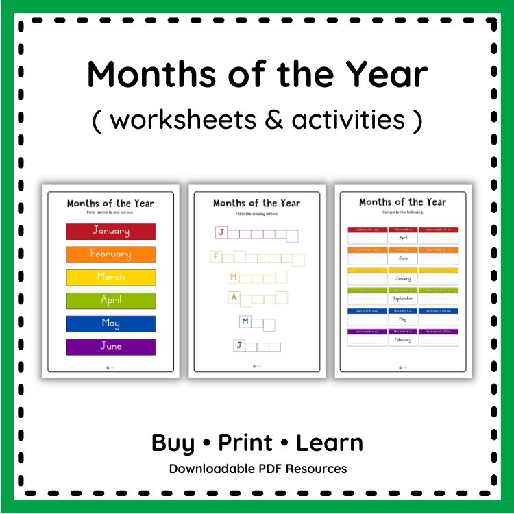 the　The　Year　–　Learning　Months　Toolbox　of　Early